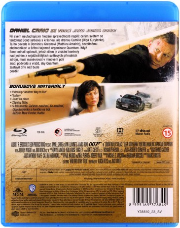 007 James Bond Quantum of Solace [Blu-Ray]