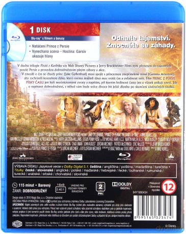 Książę Persji: Piaski czasu [Blu-Ray]