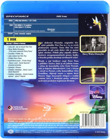 Piotruś Pan (Disney) [Blu-Ray]