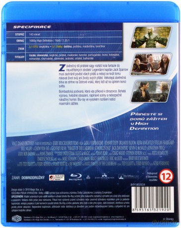 Piraci z Karaibów: Na krańcu świata [Blu-Ray]