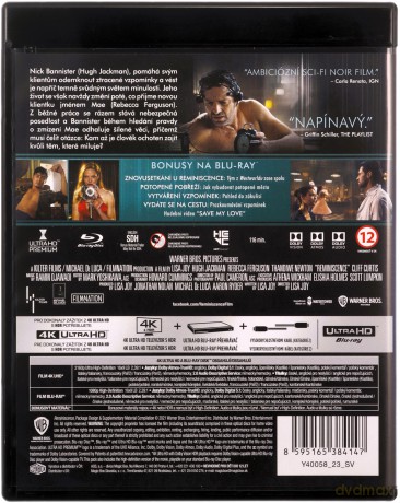 Reminiscencja [Blu-Ray 4K]+[Blu-Ray]