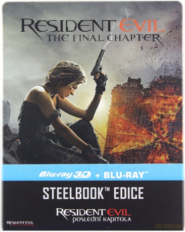 Resident Evil: Ostatni rozdział (steelbook) [Blu-Ray 3D]+[Blu-Ray]