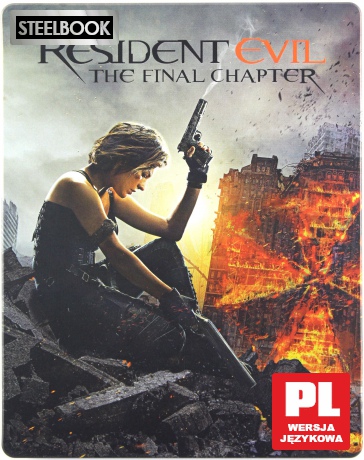 Resident Evil: Ostatni rozdział (steelbook) [Blu-Ray 3D]+[Blu-Ray]