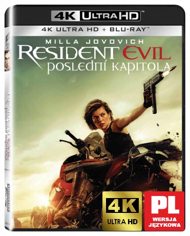Resident Evil: Ostatni rozdział [Blu-Ray 4K]+[Blu-Ray]
