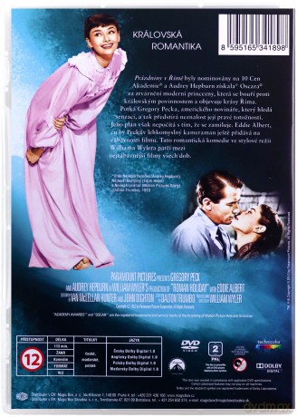 Rzymskie wakacje [DVD]