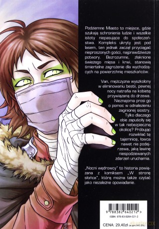 Nocni wędrowcy (light novel) - Monika Kalinowska, Katarzyna Kalinowska [KOMIKS]