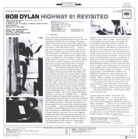 Bob Dylan: Highway 61 Revisited [Winyl]