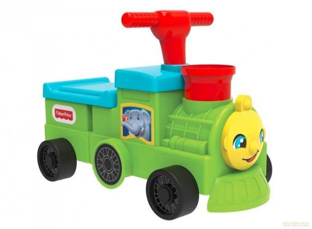 Jeździk lokomotywa z piłkami Fisher Price