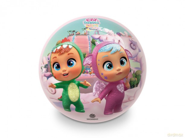Piłka gumowa 23 cm - Cry Babies Bio Ball