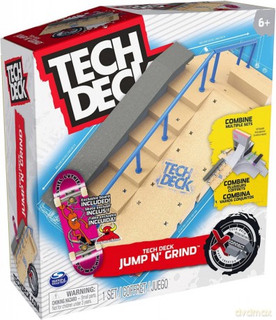 Tech Deck X-connect - zestaw startowy, Flip n'Grind [GRA]