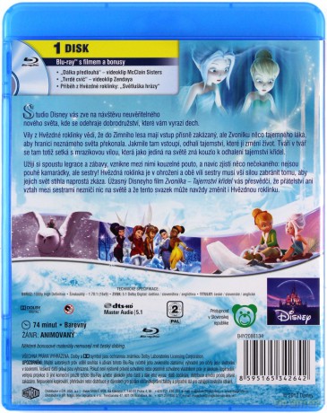 Dzwoneczek i sekret magicznych skrzydeł (Disney) [Blu-Ray]