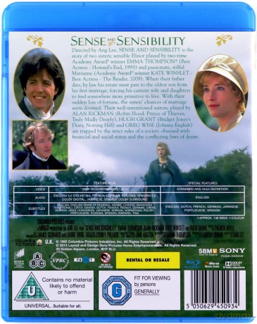 Rozważna i romantyczna [Blu-Ray]