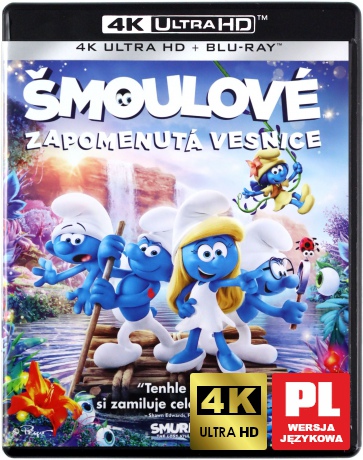 Smerfy: Poszukiwacze zaginionej wioski [Blu-Ray 4K]+[Blu-Ray]