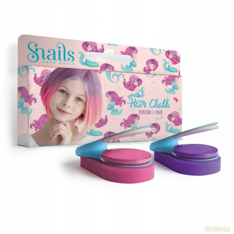 Zmywalne kredy do włosów Hair Chalk 2 szt.