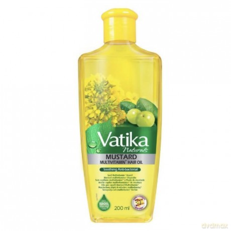 Łagodzący olejek do włosów Vatika- Musztardowy 200ml