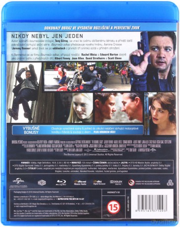 Dziedzictwo Bourne'a [Blu-Ray]