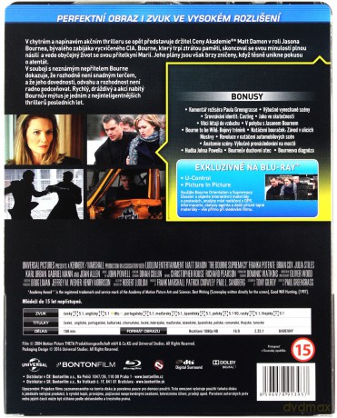 Krucjata Bourne'a (steelbook) [Blu-Ray]