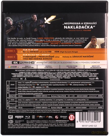 Terminator: Mroczne przeznaczenie [Blu-Ray 4K]+[Blu-Ray]
