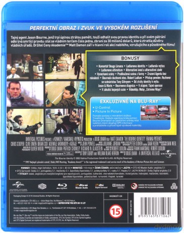 Tożsamość Bourne'a [Blu-Ray]