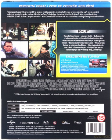 Tożsamość Bourne'a (steelbook) [Blu-Ray]