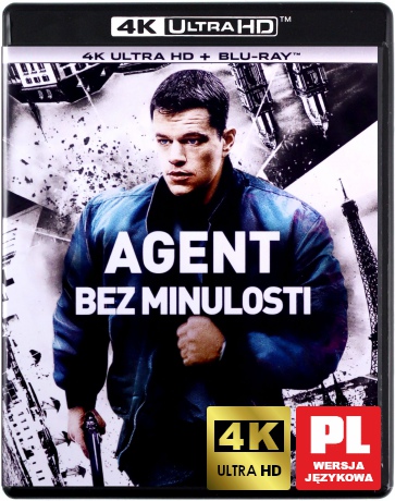 Tożsamość Bourne'a [Blu-Ray 4K]+[Blu-Ray]