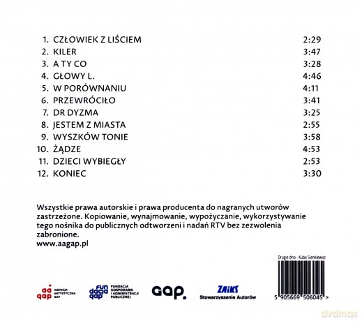 Kuba Sienkiewicz: Drugie dno [CD]