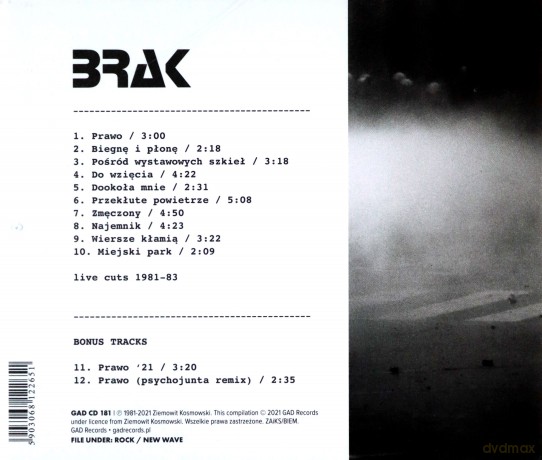Brak: Prawo [CD]