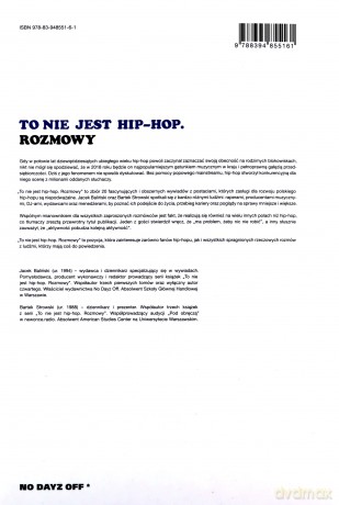 To nie jest Hip-hop rozmowy część 1 [KSIĄŻKA]