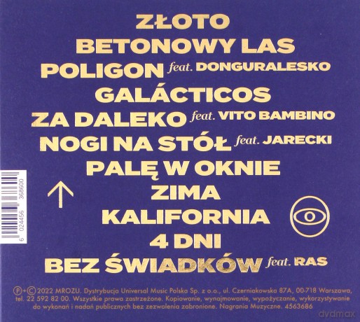 Mrozu: Złote Bloki (z autografem) [CD]