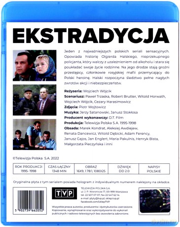 Ekstradycja Sezon 1-3 (rekonstrukcja cyfrowa) [8xBlu-Ray]