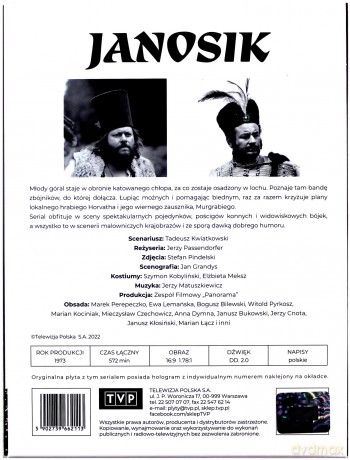 Janosik (rekonstrukcja cyfrowa) [4DVD]