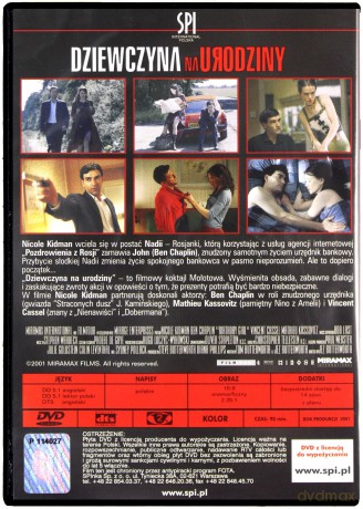 Dziewczyna na urodziny [DVD]