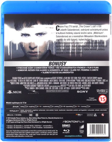 Dziewczyna w sieci pająka [Blu-Ray]