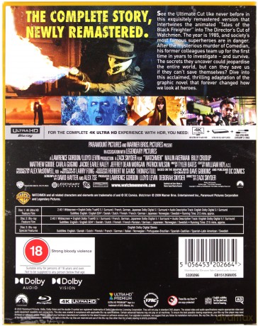 Watchmen Titans of Cult (Watchmen. Strażnicy) (steelbook) [Blu-Ray 4K]+[2xBlu-Ray]