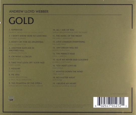 Andrew Lloyd Webber: Gold [CD]