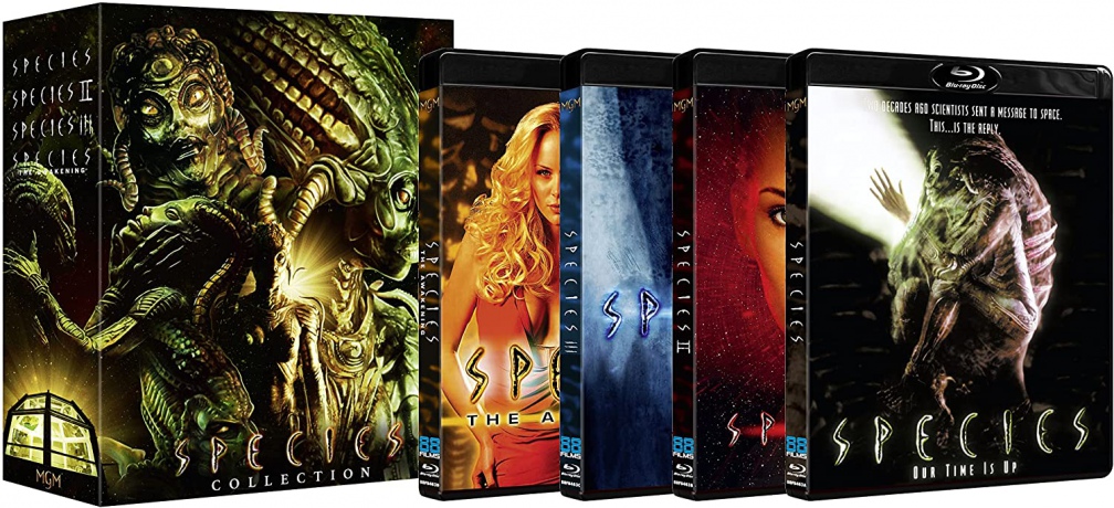Species Collection 1-4 (Gatunek 1-4) (Deluxe) [4xBlu-Ray]