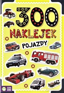 300 naklejek. Pojazdy [KSIĄŻKA]