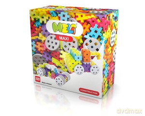 Klocki Meli maxi constructor 220 el. [KLOCKI]