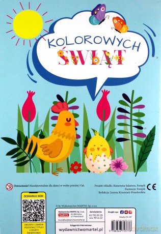 Kolorowa Wielkanoc. Kolorowanka - Katarzyna Salamon [KSIĄŻKA]