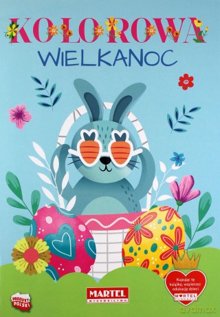 Kolorowa Wielkanoc. Kolorowanka - Katarzyna Salamon [KSIĄŻKA]