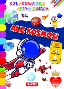 Kolorowanka aktywizująca. Ale kosmos! - Hubert Włodarczyk [KSIĄŻKA]