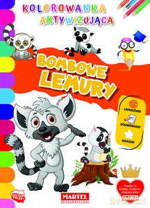 Kolorowanka aktywizująca. Bombowe lemury - Hubert Włodarczyk [KSIĄŻKA]