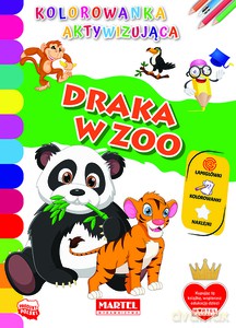 Kolorowanka aktywizująca. Draka w ZOO - Hubert Włodarczyk [KSIĄŻKA]