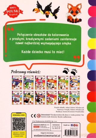 Kolorowanka aktywizująca. Draka w ZOO - Hubert Włodarczyk [KSIĄŻKA]