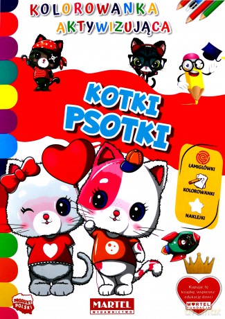 Kolorowanka aktywizująca. Kotki psotki [KSIĄŻKA]