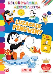 Kolorowanka aktywizująca. Luzackie pingwiny [KSIĄŻKA]