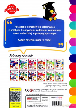 Kolorowanka aktywizująca. Luzackie pingwiny [KSIĄŻKA]