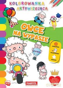 Kolorowanka aktywizująca. Owce na wypasie [KSIĄŻKA]