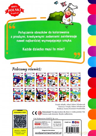 Kolorowanka aktywizująca. Owce na wypasie [KSIĄŻKA]
