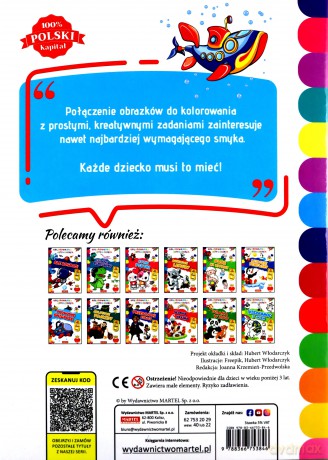 Kolorowanka aktywizująca. Podwodne śmigacze [KSIĄŻKA]